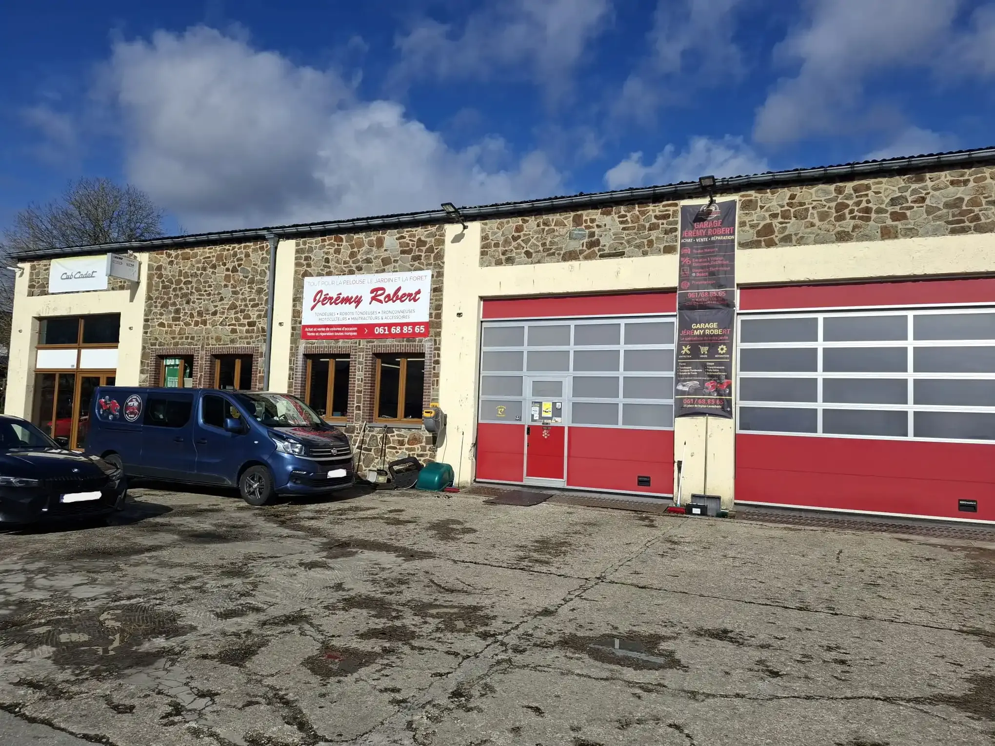 Façade de l’atelier